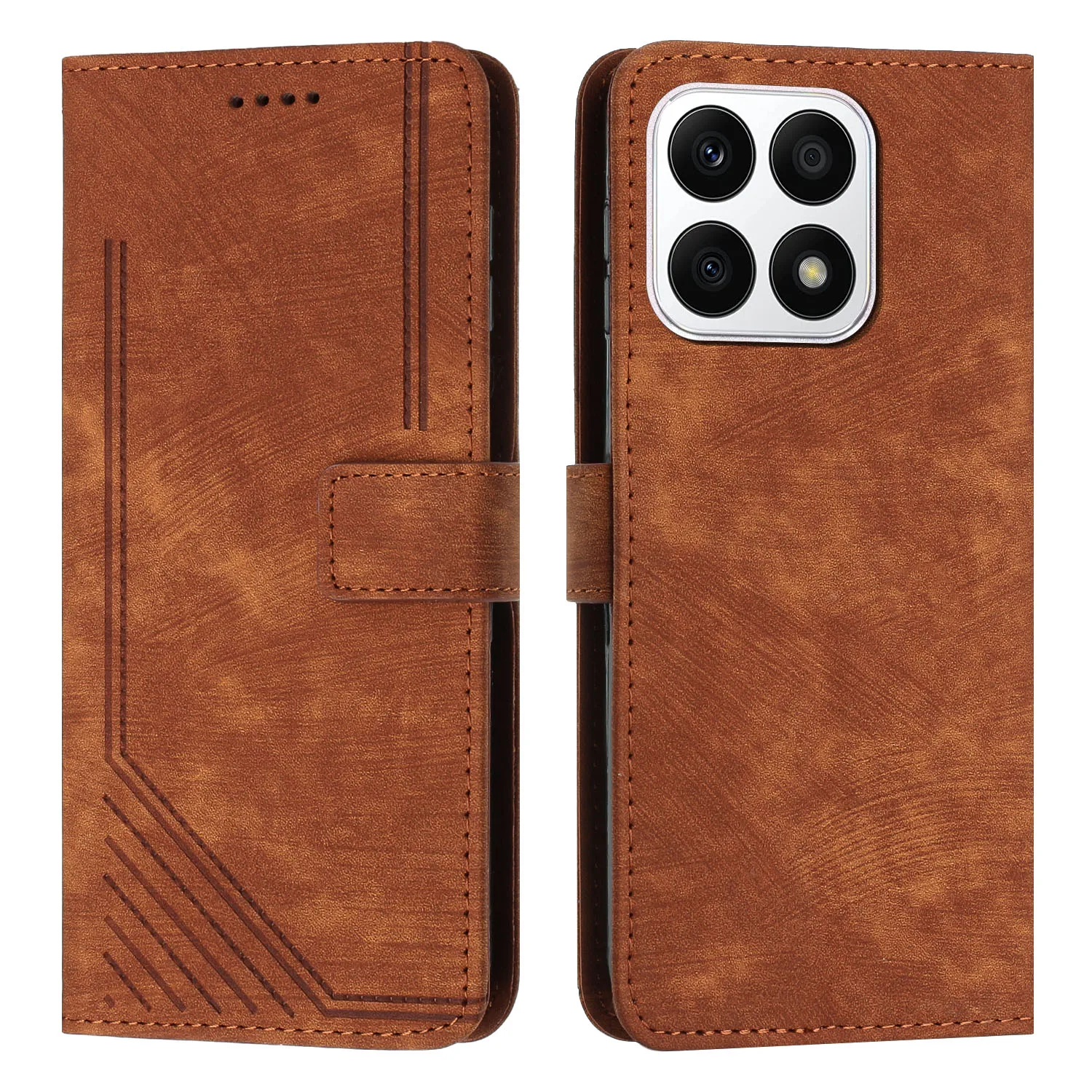 Leather Phone Wallet Case Book Stand For Honor 400 200 90 70 Pro 5G X9b X8b X7b X9a X8a X7a X6c X7c X8c X9c Protect Flip Cover view 6