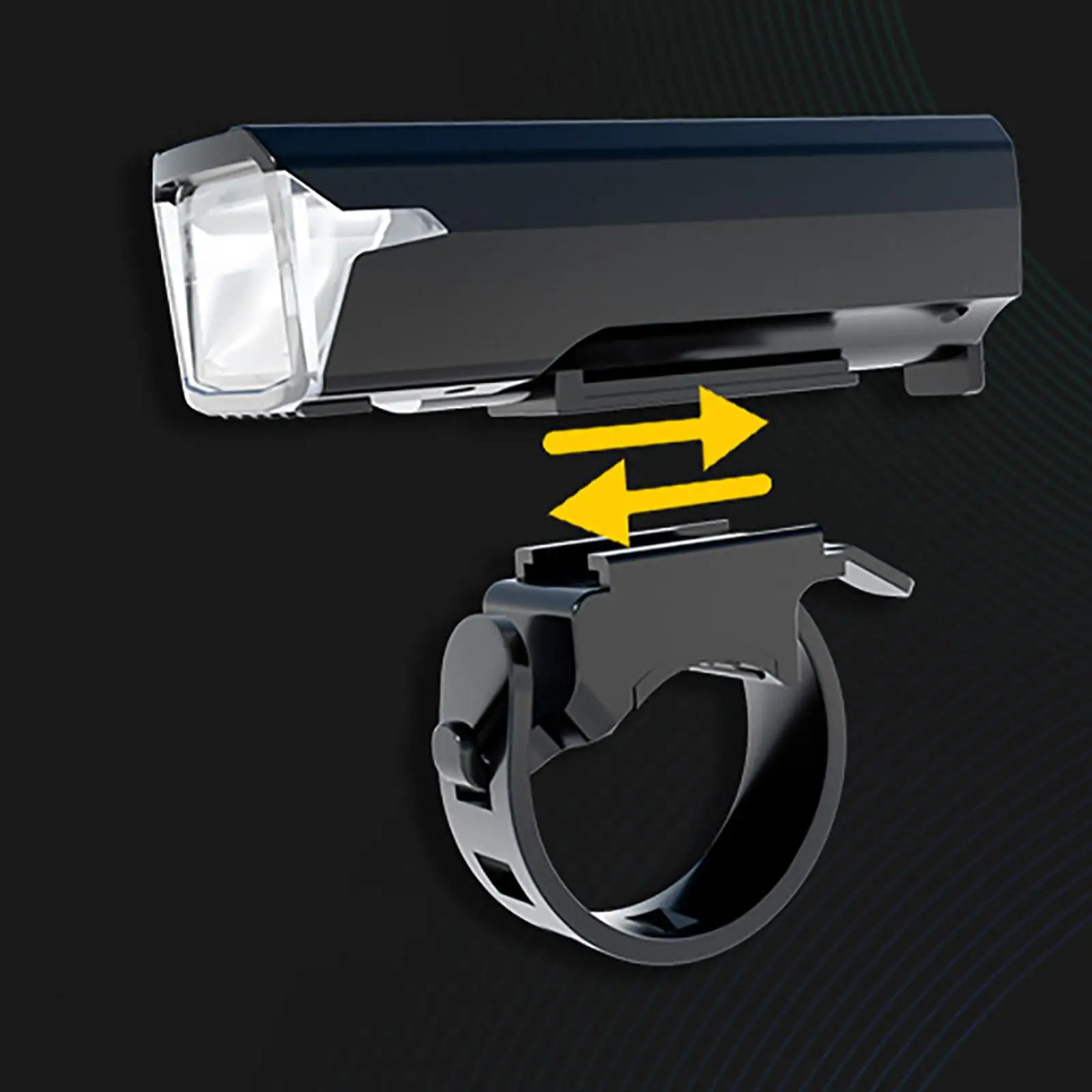 Bike Light Front Bike Lamp Bright LED Handlebar Mounted Accessories Cycling