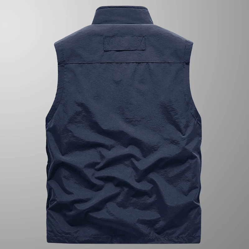 Werk Vest Heren Zomer Tactische Camping Jacks Motorrijder Multi-Pocket Mouwloos Vissen Jacht Vest Heren Kleding