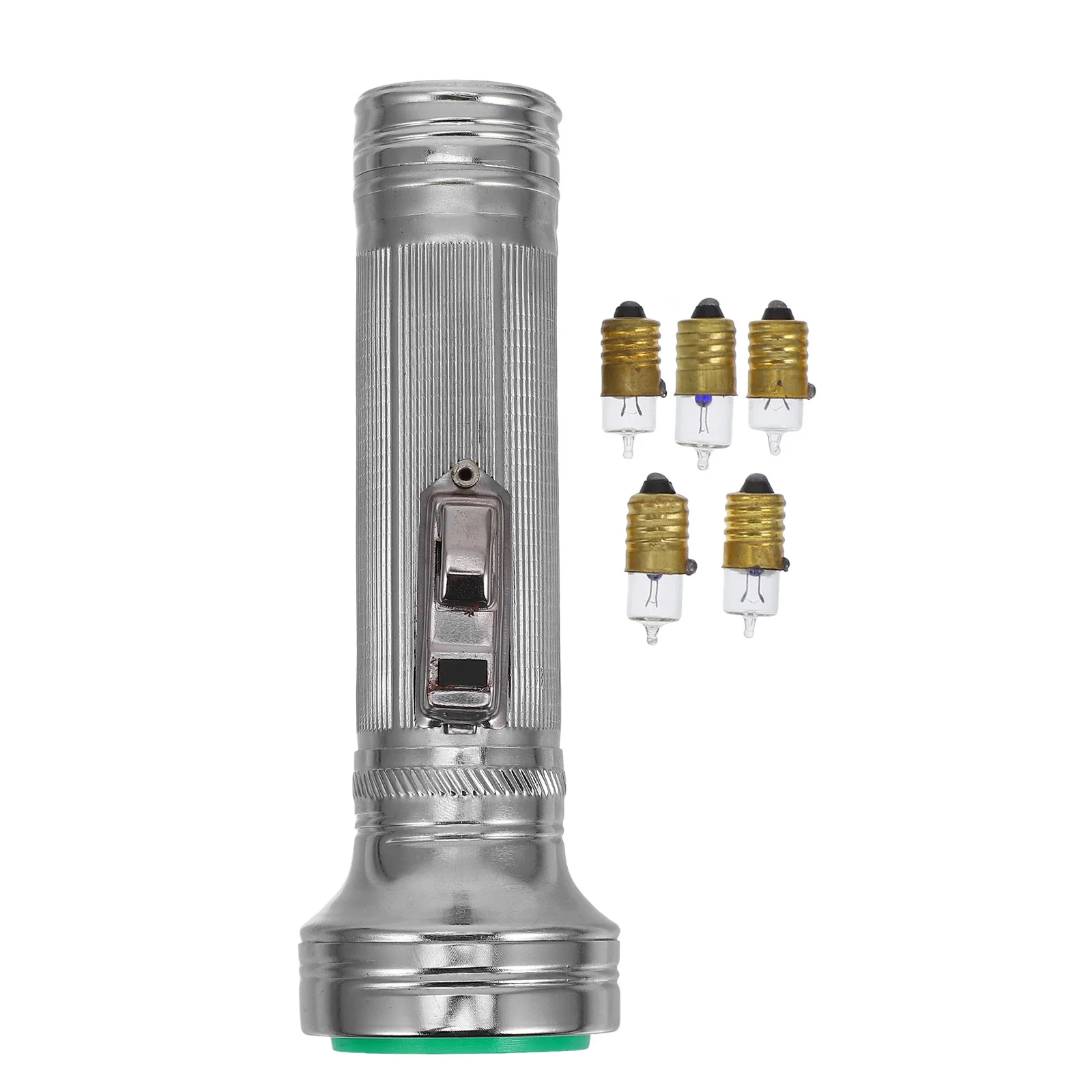 الطراز القديم خمر 80 مصباح يدوي صغير محمول الشعلة المعدنية وسائط إضاءة متعددة سطوع قابل للتعديل صور الدعامة في الهواء الطلق #6