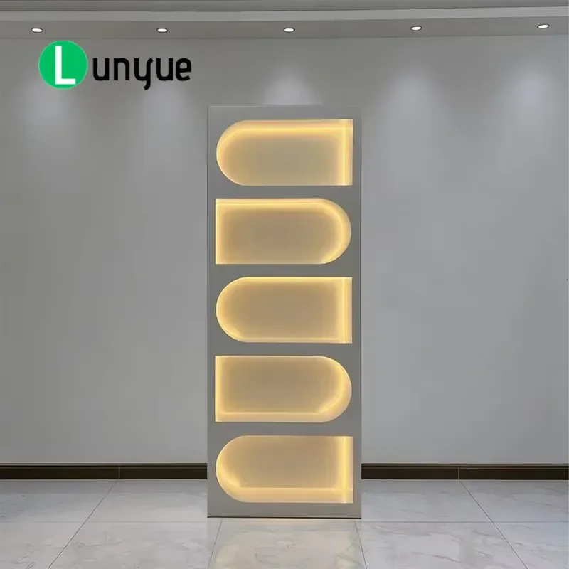 Cosmetics Display Cabinet Beauty Product Event Decoration Stand Retail Store Organizer Shelf for Makeup Skincare