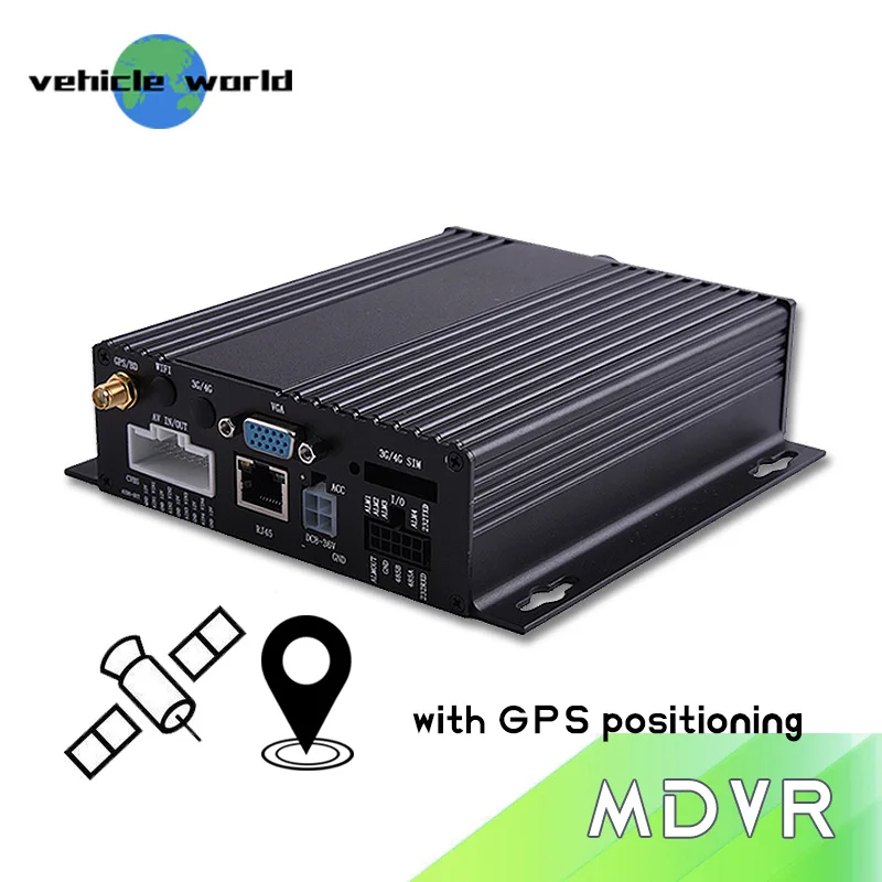 H.264 4CH AHD 1080P GPS Мобильный DVR Автомобильный автобус грузовик такси MDVR видеонаблюдение в режиме реального времени