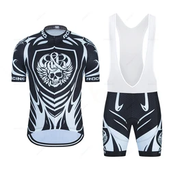 New ROCK RACING Cycling Jersey 19D Set MTB Bicycle Clothing Quick Dry Bike Clothes Ropa Ciclismo Mens Short Maillot Culotte Suit