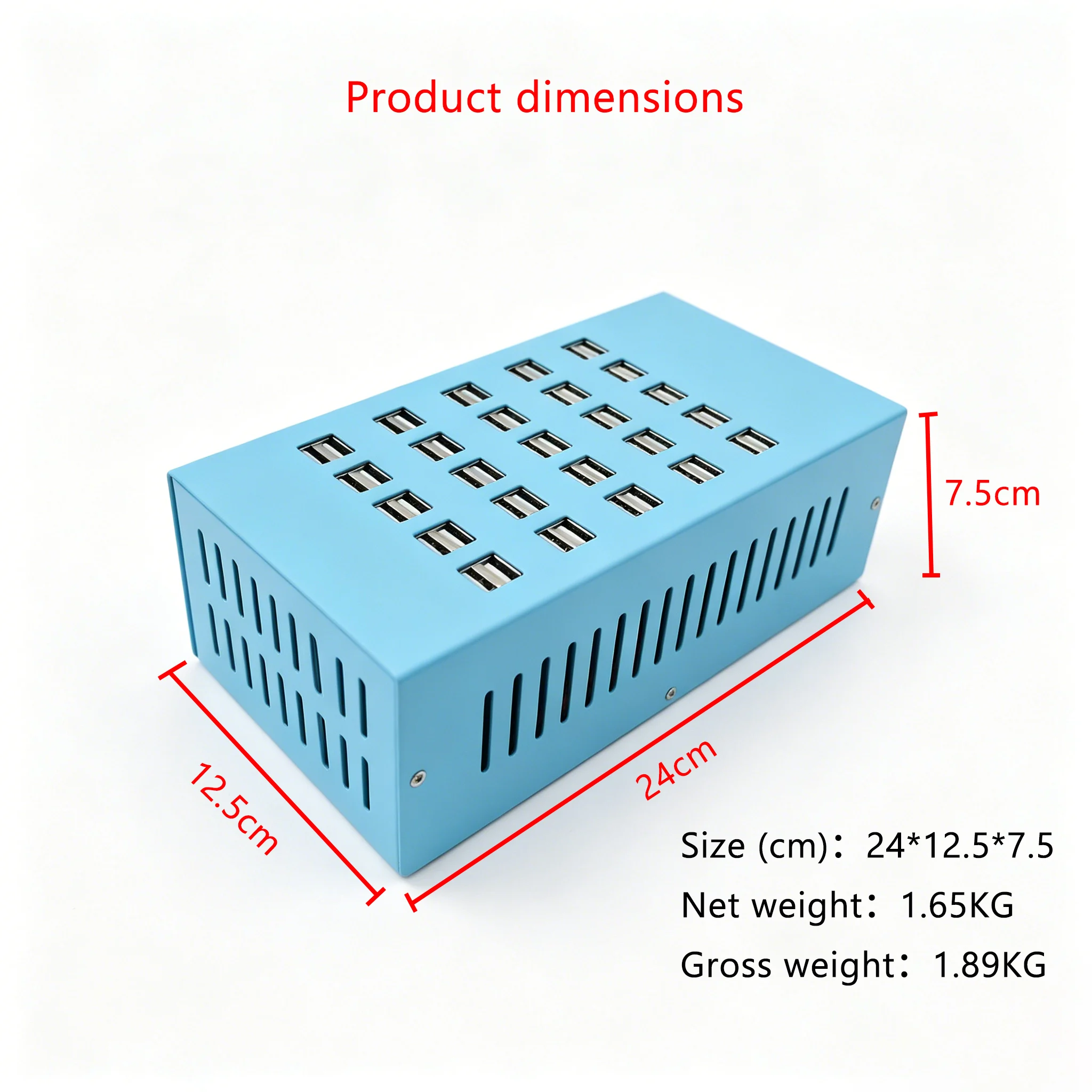 Universal 50 Dual Ports USB Xiao mi Samsung Charger Charging Station for Hotel School Office