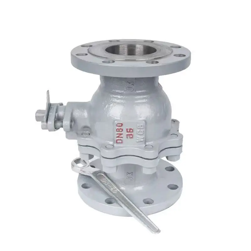 

Heavy duty cast steel ball valve Q41F-16C flanged cast steel soft sealing valve