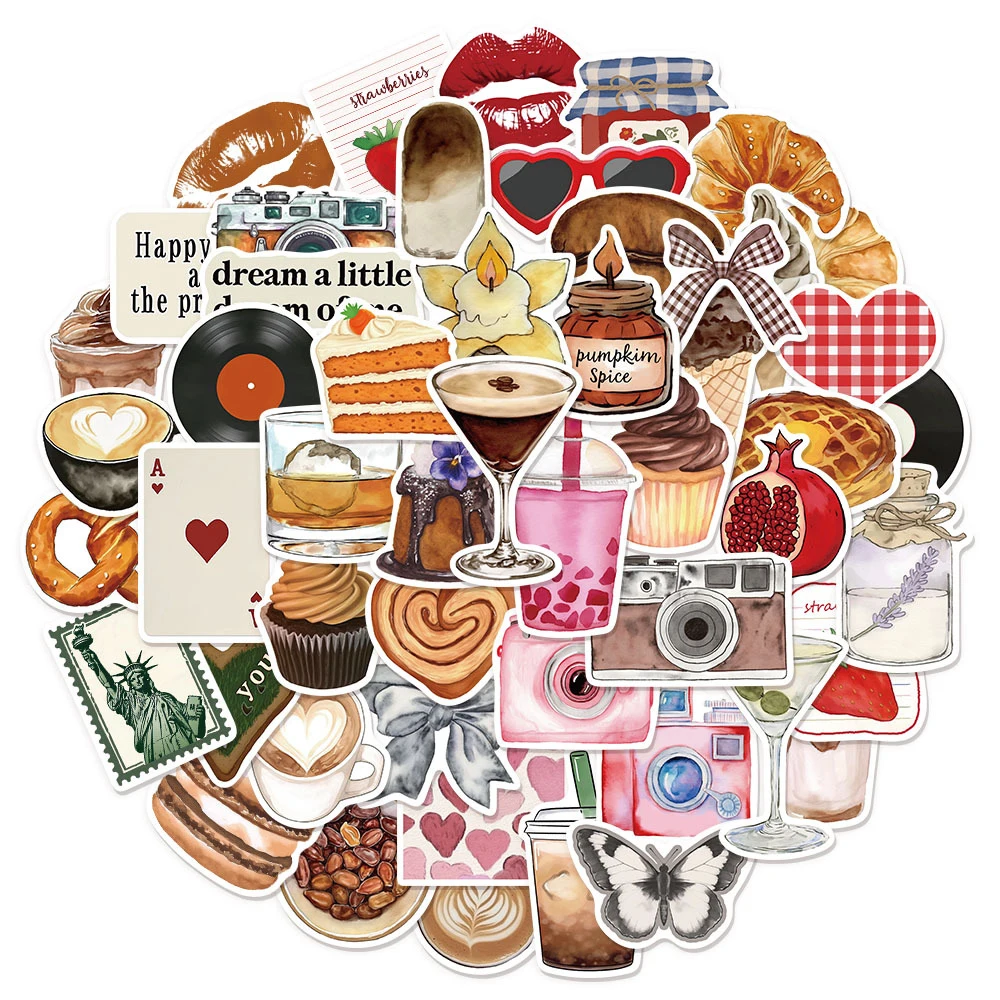 Phone Cases Pinterest - 10/30/50 unidades de pegatinas de estilo