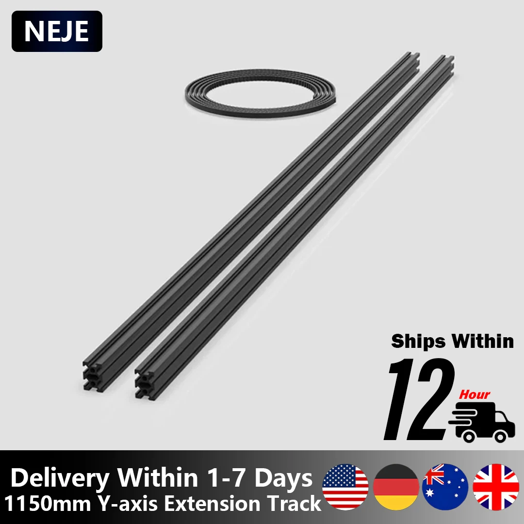 

NEJE 1150mm Y-Axis Extension Rail for NEJE Max4 V2 Laser Engraver