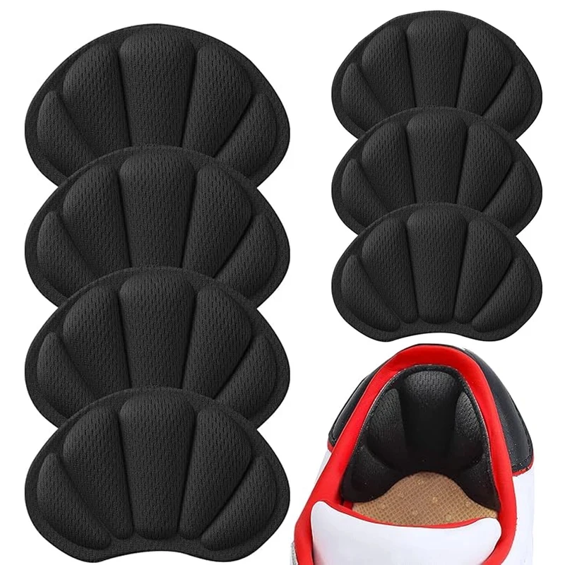 2/6Pcs Heel Stickers Cushion Pads Antiwear Insoles Patch Heel Protector for Sports Sneaker Shoes Adhesive Back Heel Care Product