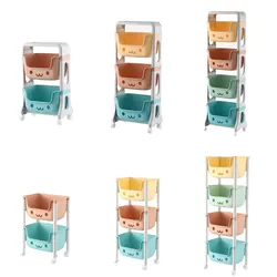 Toy Storage Rack Cosmetic Box Organizer Kitchen Bedroom Household