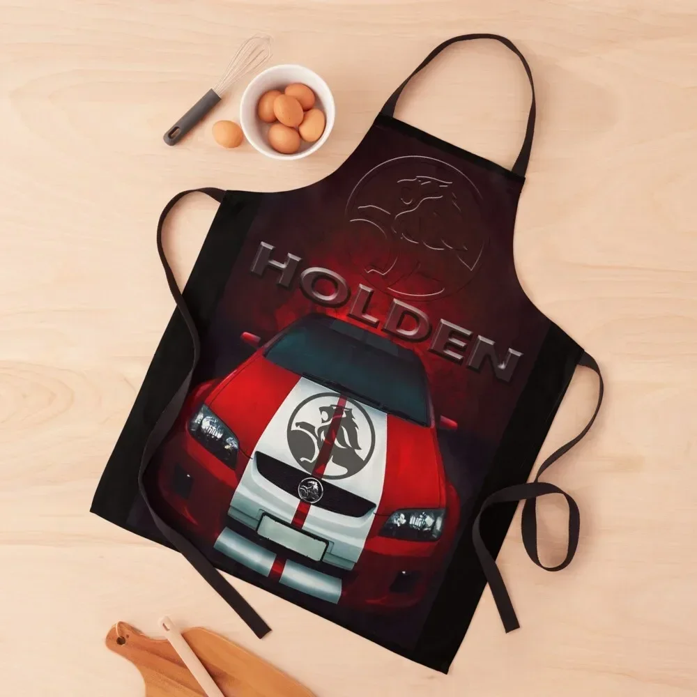 

Holden HSV Apron professional hairdressing Woman Kitchens Teacher Kitchen Kawaii Accessories Apron