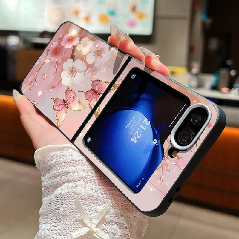 Pink Flower Butterf…