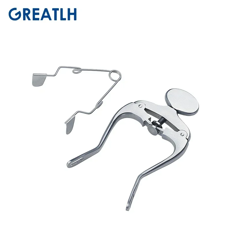 Stainless Steel Mouth Retractor for Animals Rodent Mouth Opening Buccal Dilator Autoclavable Dental Instrument