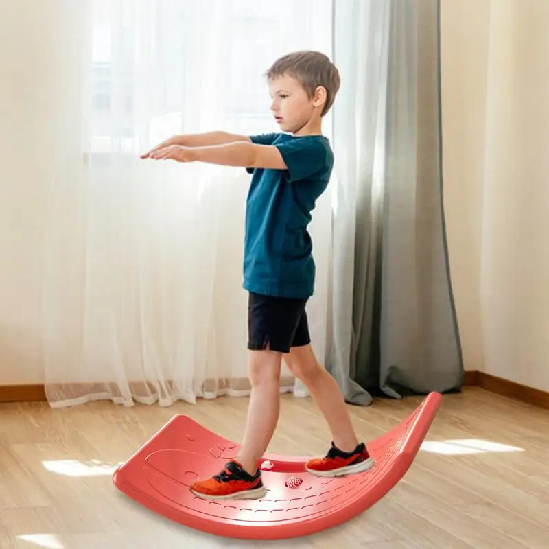 Wobble Board For Kids Balance Board Sensory Training Featuring Anti-Slip Strip Design Waterproof Balance Pads For Kids Toddler