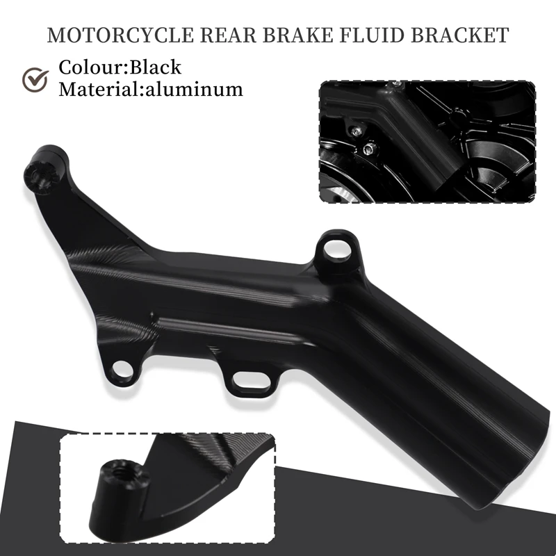 Motorcycle Rear Brake Fluid Bracket Oil Bracket For Ducati Streetfighter V4S V4 S STREETFIGHTER V4 2023 2024