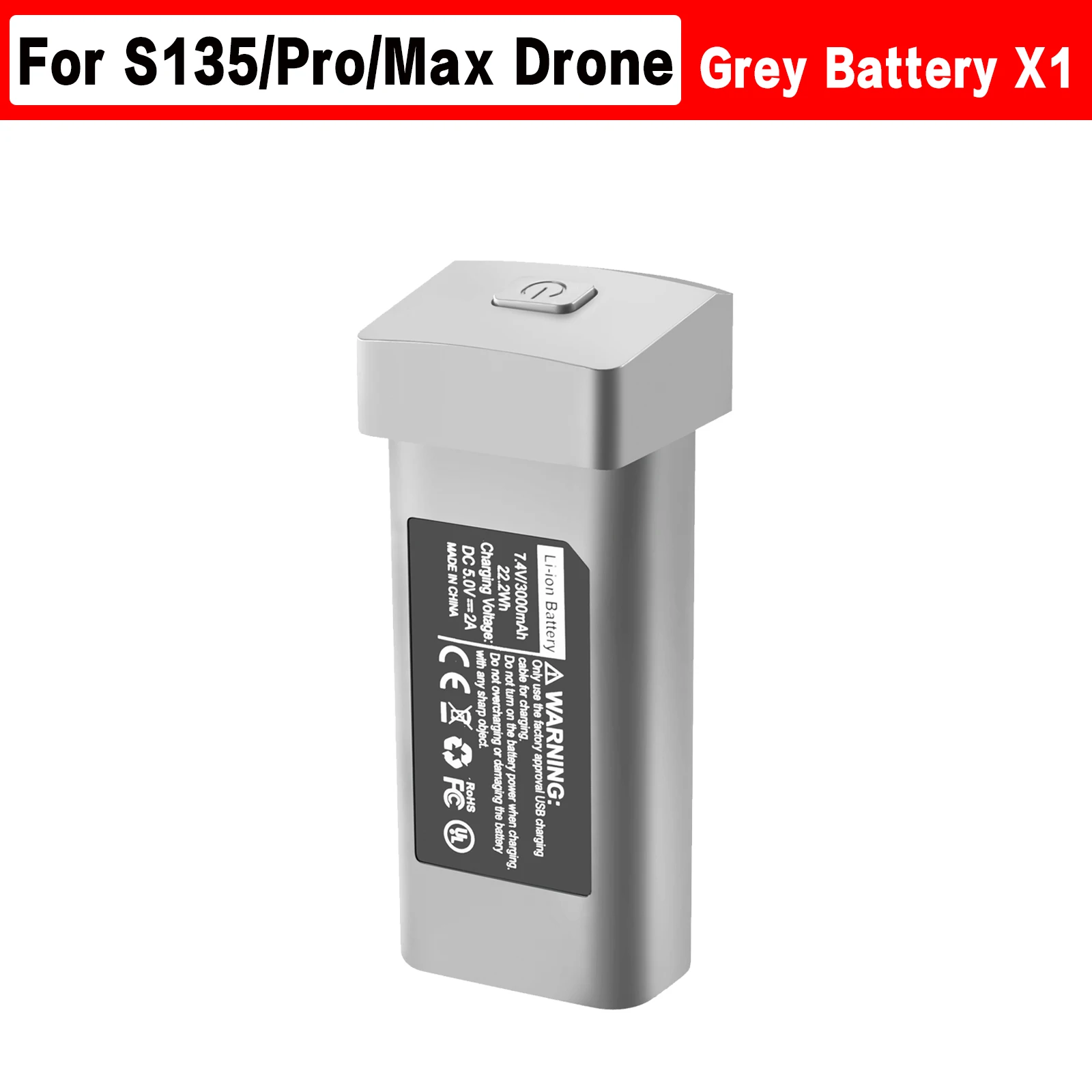 S135 Drone Battery 7.4V 3000mAh Zamienna oryginalna bateria do S135 Mini Dron Akcesoria Części