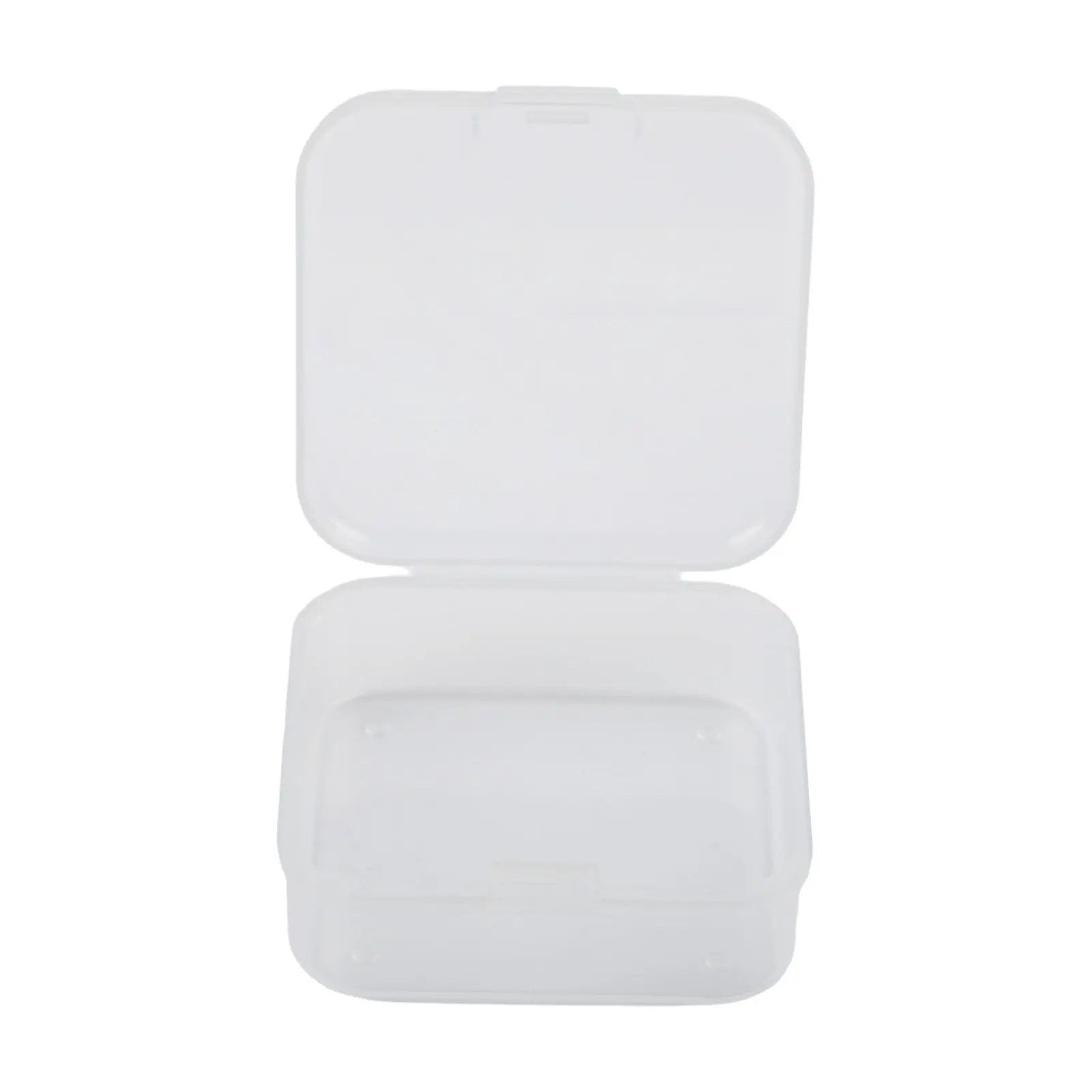 Clear Plastic Organizer Storage Box for Small Screws Electronics Parts Headphone Wires Remote Controls and Accessories