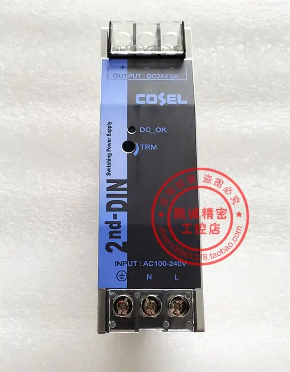 Fuente de alimentación conmutada de riel COSEL, accesorio japonés Original, KLNA120F-24 24VDC 5A