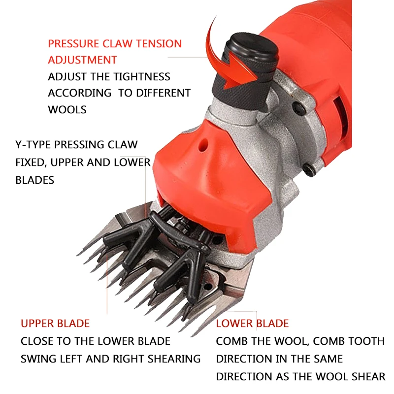 Imported Wool Shear Electric Clipper Shearing Machine Electric Clipper High Power Small Flexible Shaft Shaving Machine