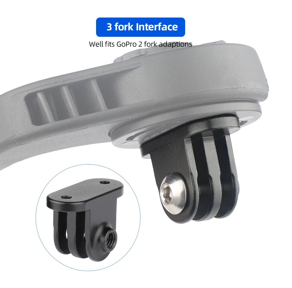 Fahrradcomputer-Montageadapter, Teile für Garmin Edge Bryton, kompatibel mit Gopro Sport Action Kamera, MTB, Rennrad, Zubehör – Detail 4