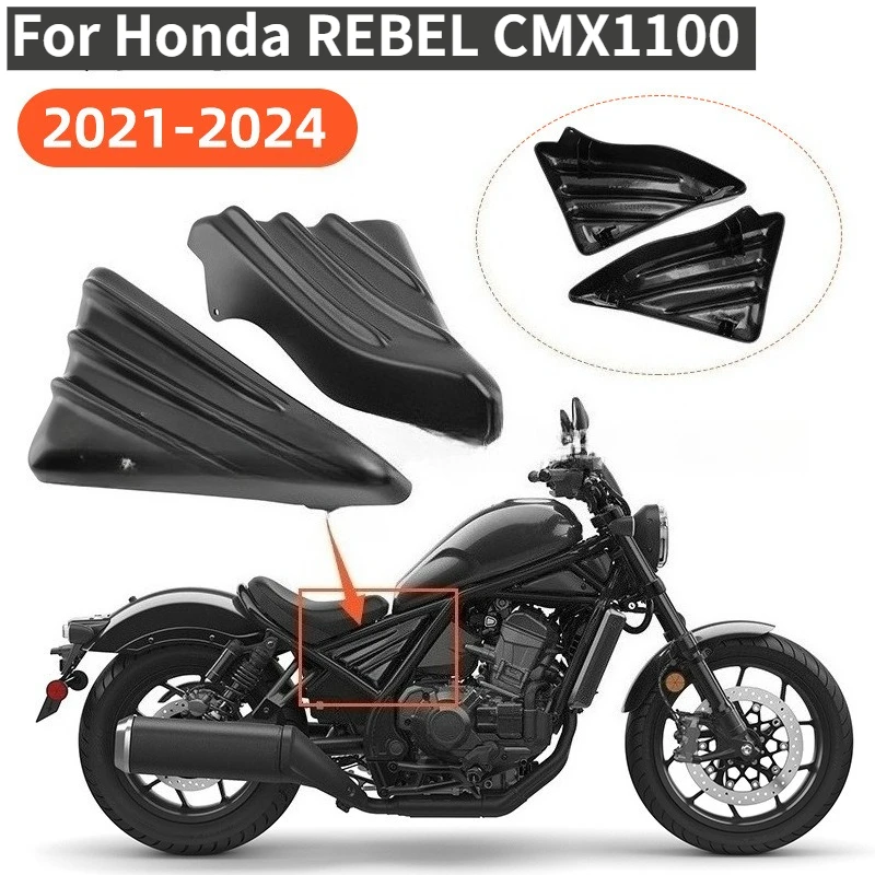 

Motorcycle body cover side panel engine hood groove body fairing for Honda REBEL CMX 1100 CMX1100 2021-2024