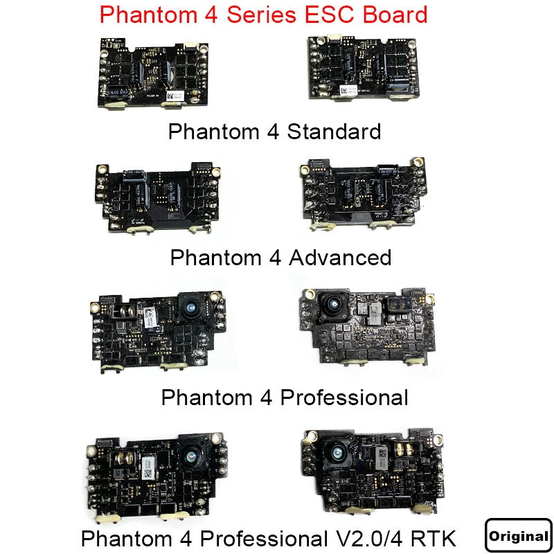 Phantom 4 Professional V2.0 ESC Board 4Pro M1M4 ESC Board M2M3 ESC Board 4 Standard Power Motor Board for DJI Phantom 4 Series