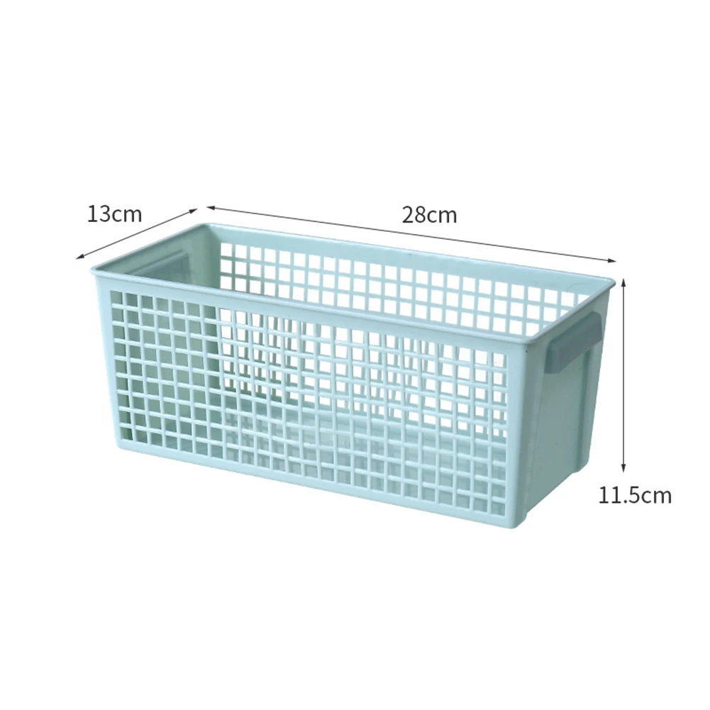 High Quality Living Room Storage Basket Storage Box 1pcs Balcony Bathroom Desktop Storage Basket Durable Green Rectangular