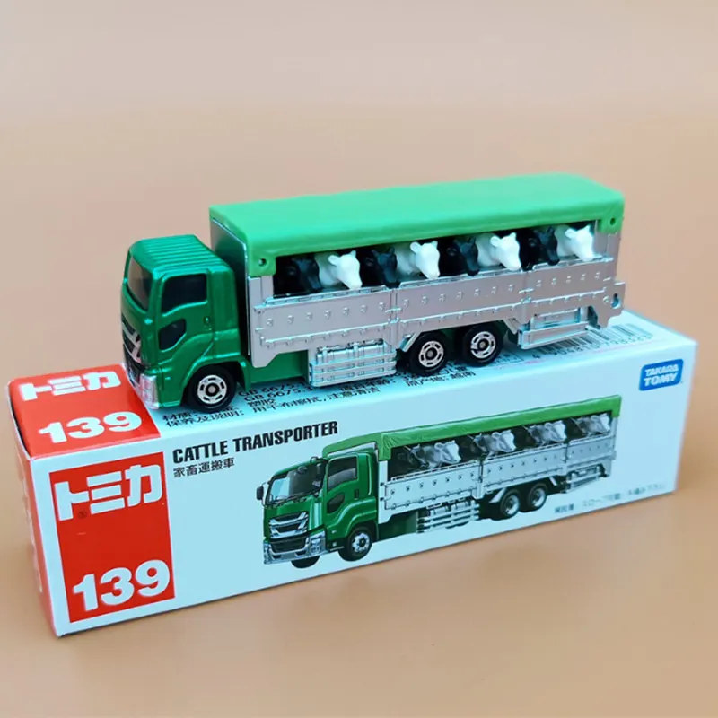 Takara Tomie Extended Edition Container Engineering Transport Voertuig Auto Model Diecasts Speelgoed Dump Truck Aanhangwagen Model Kids Geschenken