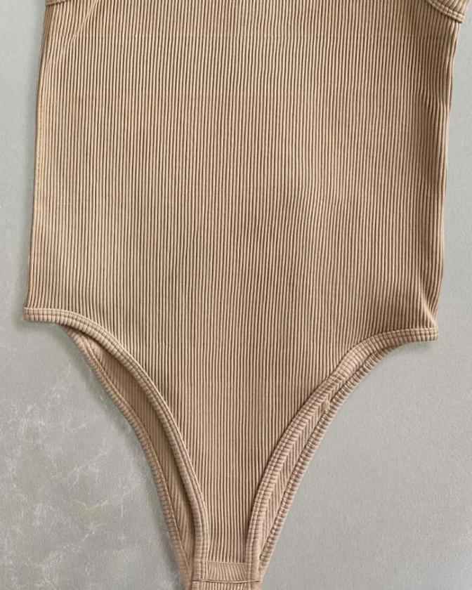 Mono acanalado sin mangas con cuello redondo para mujer, mono ajustado informal de Color sólido de verano sin piernas de pantalones