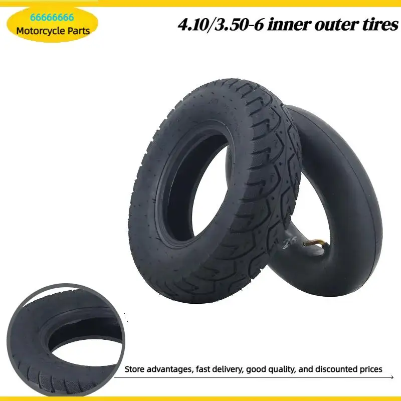 Electric scooter Three Way Car Wheelchair 4.10/3.50-6 Inner Tube Elderly scooter tires