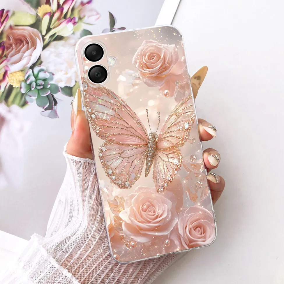 واضح غطاء لسامسونج غالاكسي A06 4G حالة لطيف القط الأزياء بارد 2D رسمت الغلاف لسامسونج A06 4G SM-A065F SM-A065M #4