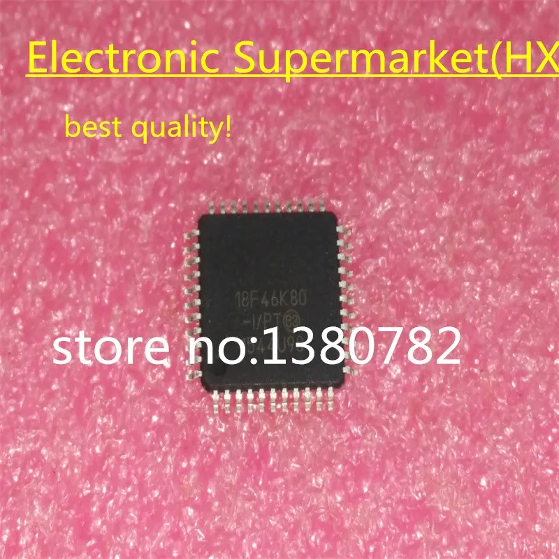 Free Shipping (10pcs-50pcs) PIC18F46K80-I/PT PIC18F46K80 PIC18F46K80-IPT TQF-44  New original  IC In stock!