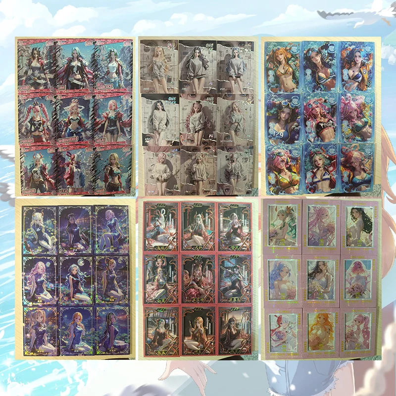 Anime One Piece HTF PE QP SCX SPR TYP ASP Cards Nami Boa Hancock Nico Robin Uta Perona Yamato Vinsmoke Reiju Collectible Cards
