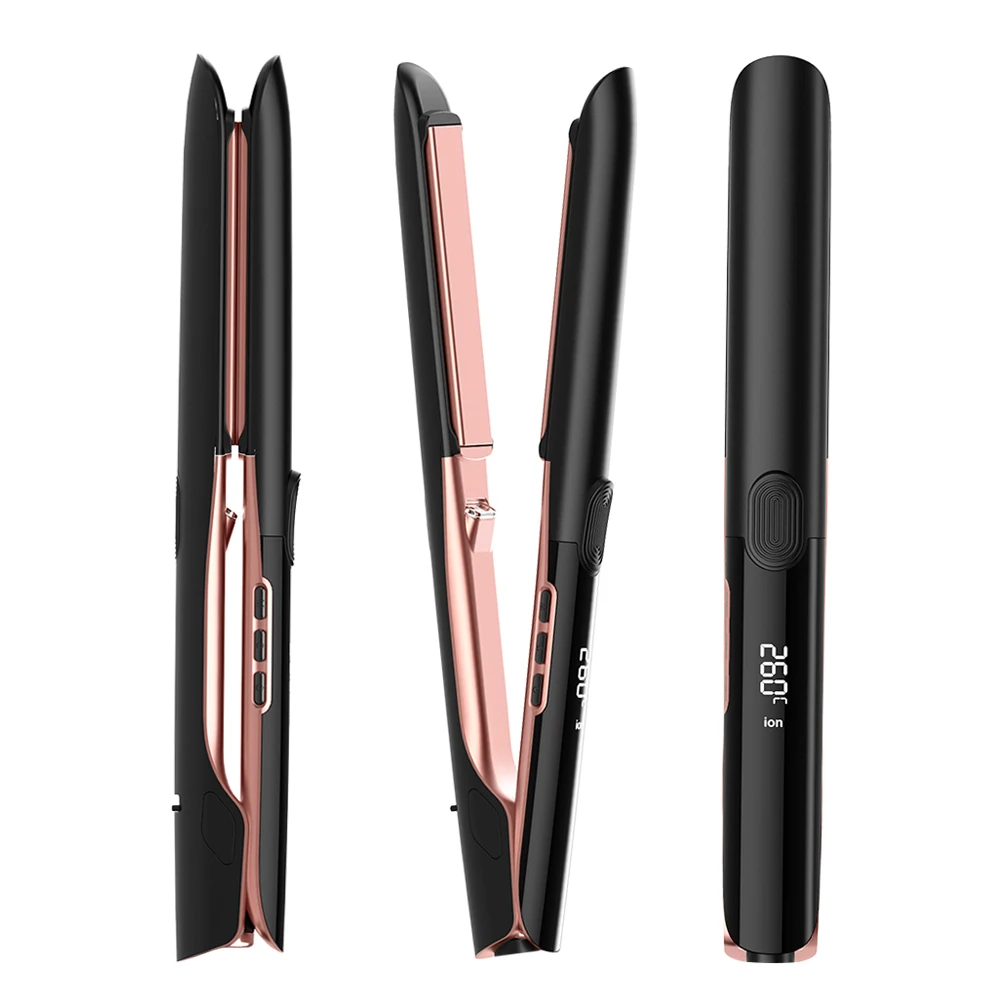 Hair Straightener Curler Keratin Treatment 500F Hair Flat Irons For Frizzy Hair Recovers Damage Straightening Iron