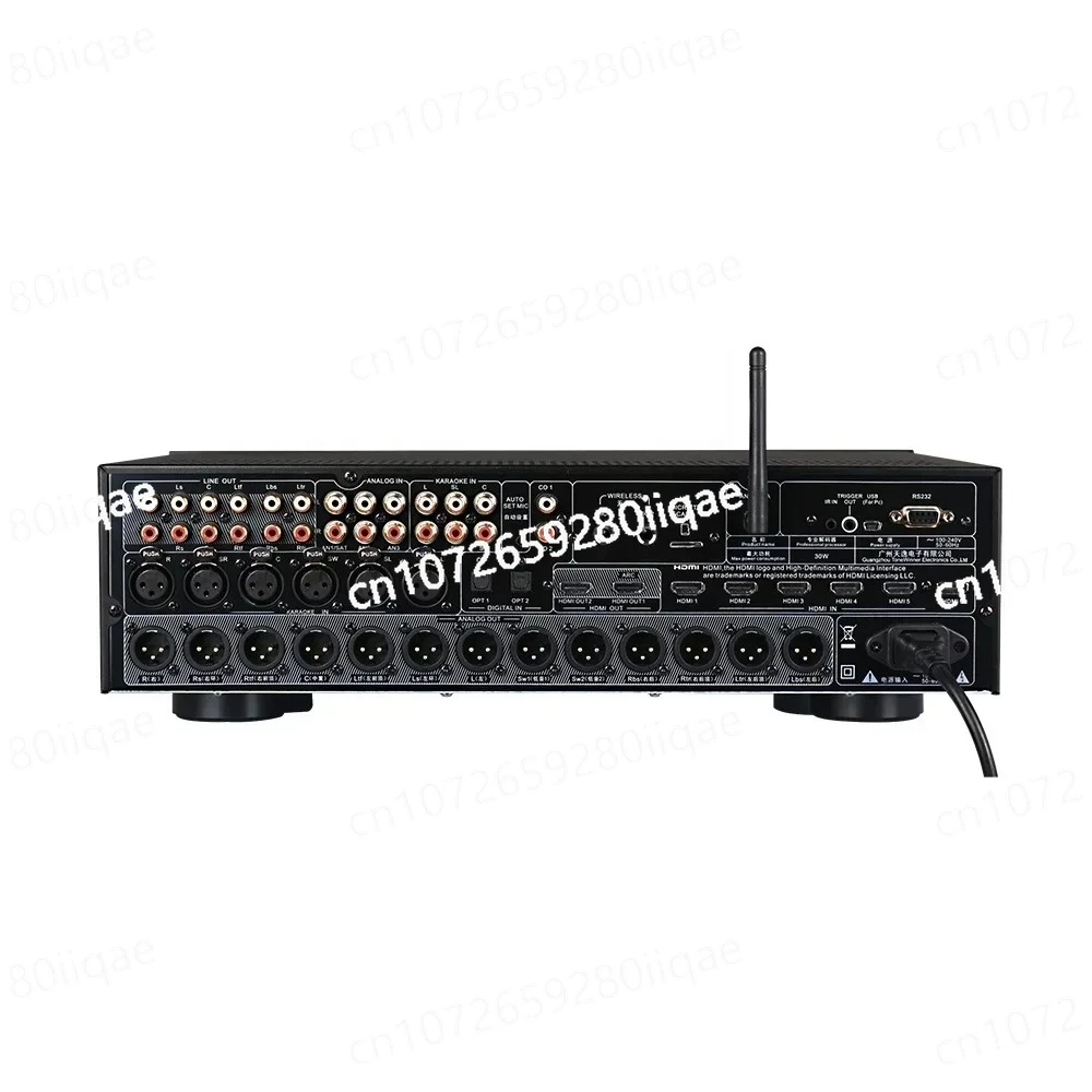 AD-7300HD Panorama 7.2.4 Decoding 4K Support APP Control/U-disk/TF Card and BT HD