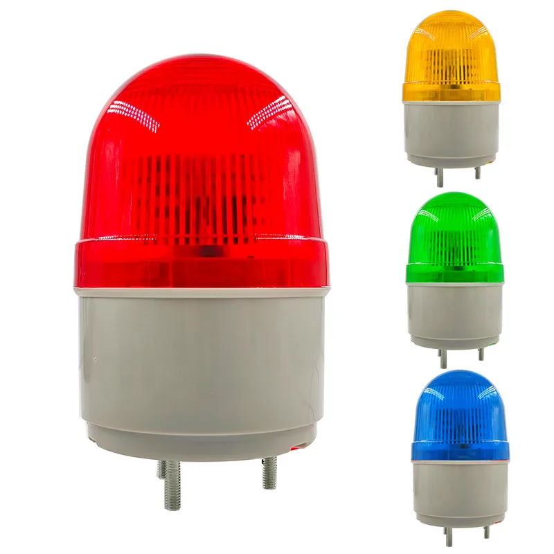 Flashing signal Warning light, LED Safety Light, Flashing, Circular, 12V, 24V, 220V, -2071 Red, Yellow, Blue, Green