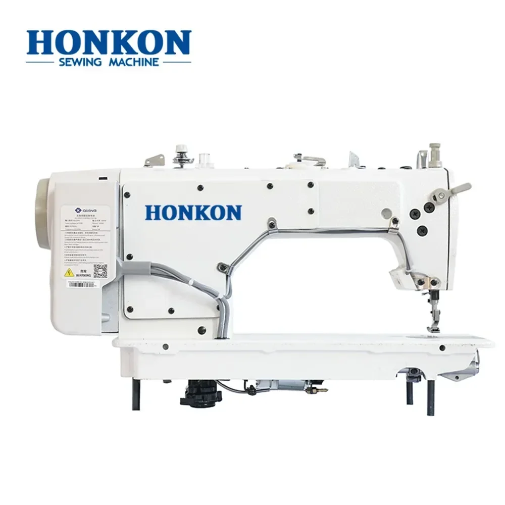 HK 9900-D3 Hot Sale Flat Bed Computer Industrial Sewing Machine Lockstitch 15mm Max. Sewing Thickness HONKON