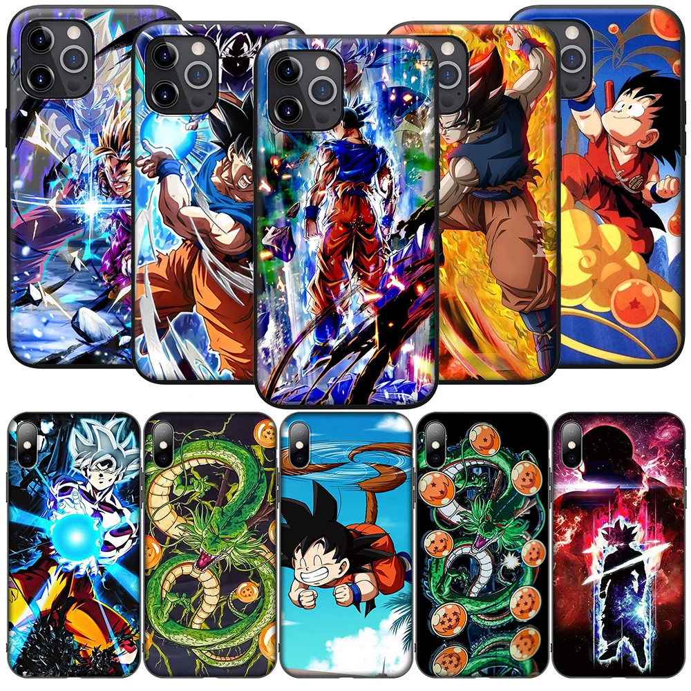 SO61 Dragons the Cartoon B-Balls G-Gokus Case for Samsung Galaxy A01 A02 A03 A03S A10 A10S A20S A30 A30S A50 A50S A70 M02