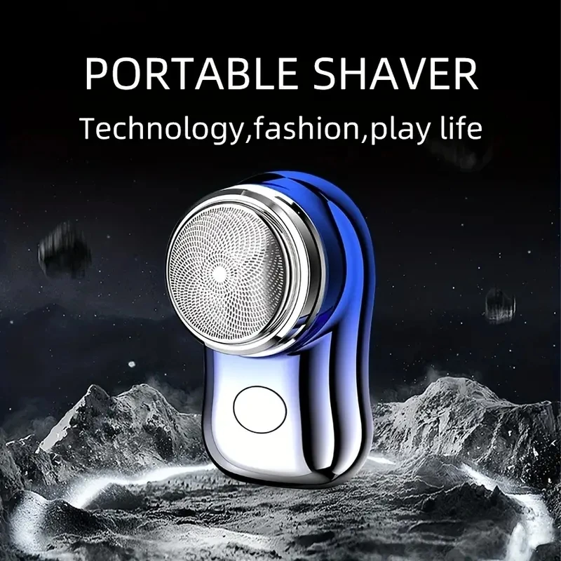 Upgrade Your Shaving Game with This Men\'s Capsule Electric ShaverPortable Smart & Ready for Any Adventure!