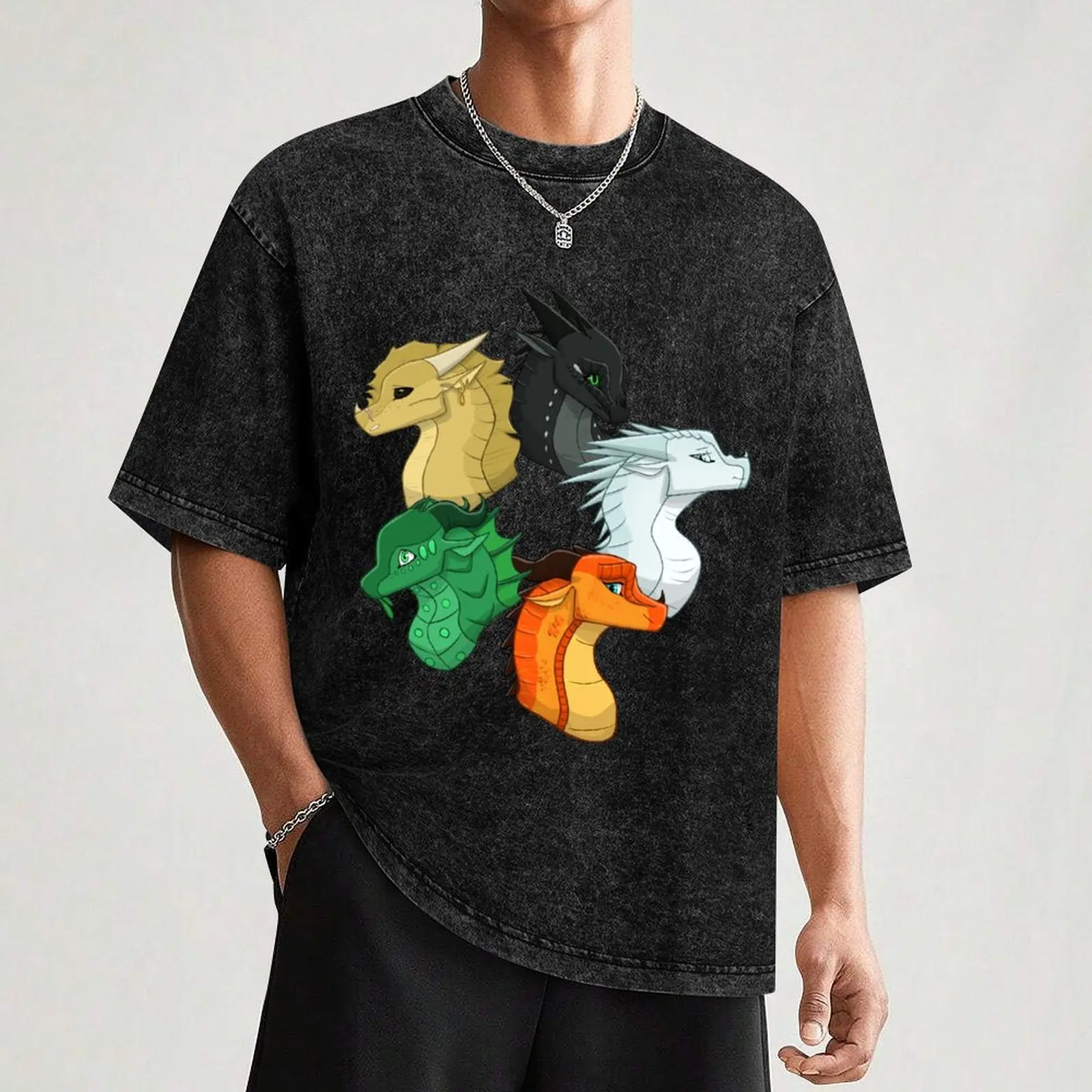 Second Arc Headshots T-Shirt Essential Solid Color T-Shirt