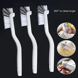 360 Degree Clean Narrow Brush Long Handle Fish Tank Straw Baby Milk Bottle Gap Glass Tube Cleaning Brush Home Kitchen Tools