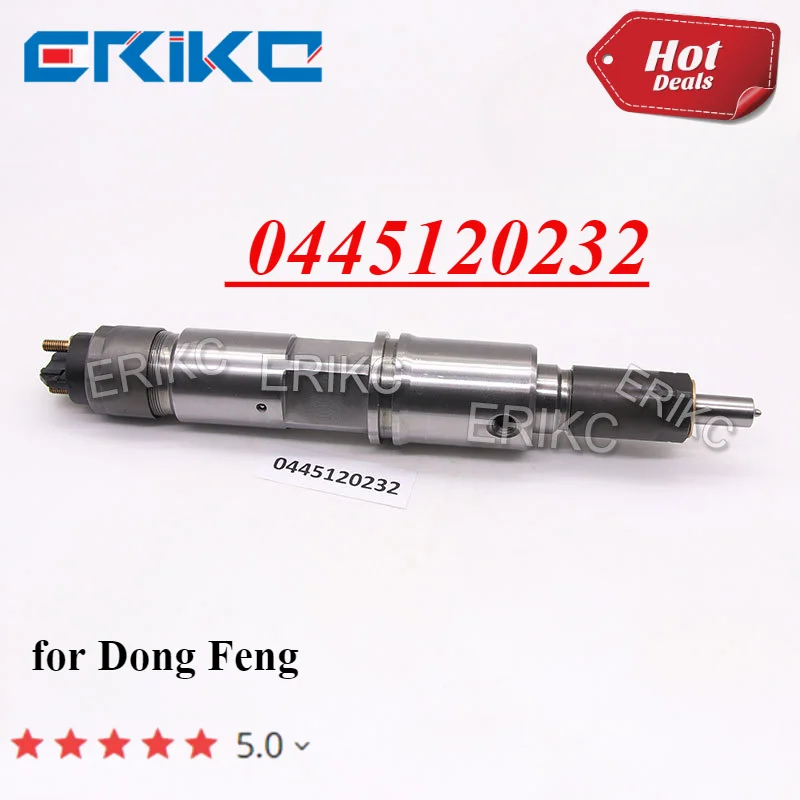 ERIKC 0445120232 Fuel Engine Injector 0 445 120 232 Diesel Sprayer 0445 120 232 for Bosch Injector Dong Feng 0445B29384