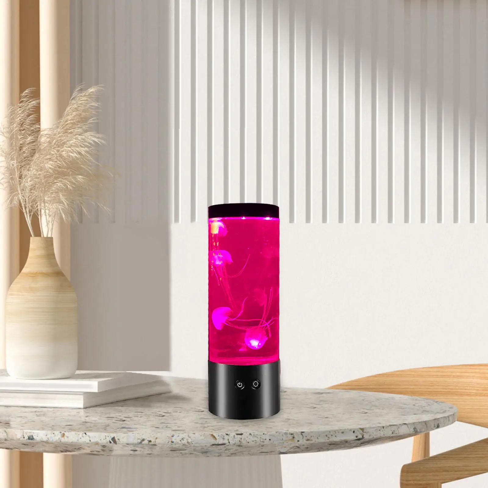 Lámpara de medusas de 17 colores, lámpara de ambiente cambiante para oficina, dormitorio, fiesta