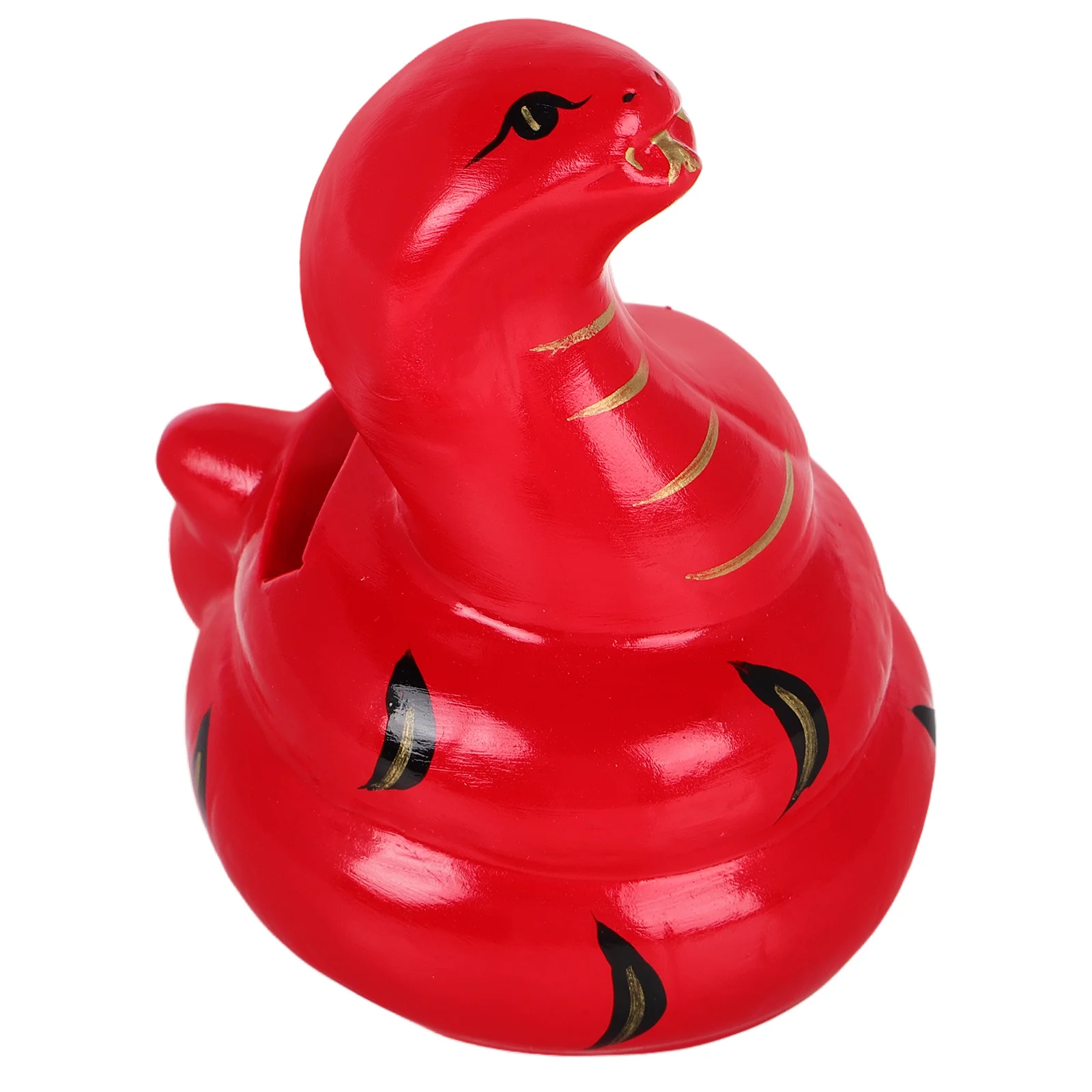 

Lovely Ceramic Snake Piggy Bank Cute Animal Coin Bank for Saving Money Desktop Shelf Decor Chinese Culture Symbol Gift Idea