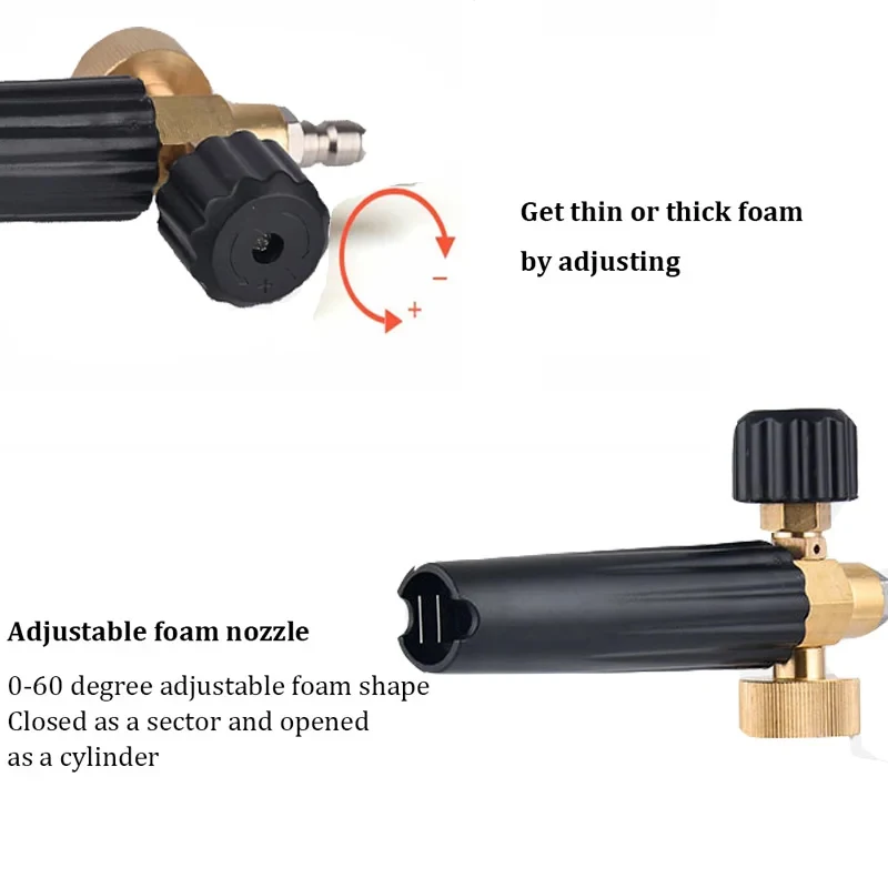 High Pressure Snow Foam Lance Foam Generator 1/4