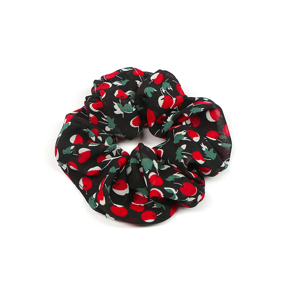 

4 Pcs Stretch Headbands for Women Cherry Hair Circle Ribbons Elasticity Headdress