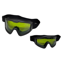 740-1100nm 1064nm Laser Protective Eyewear Large Frames Can Cover Myopia Glasses OD6+