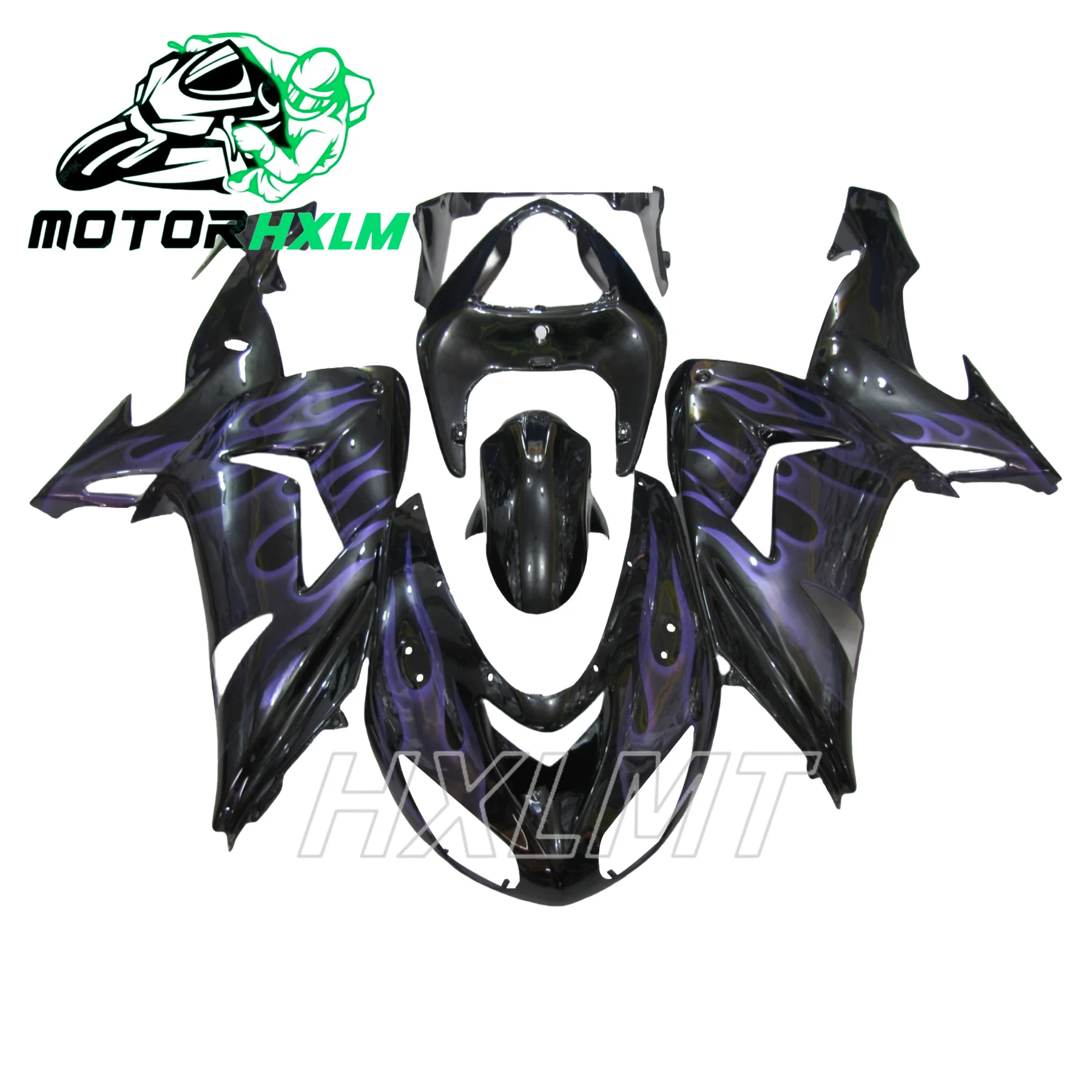 ABS Fairings for Kawasaki ZX10R 2006 2007 Motorcycle Customized Plastic High Quality Fairing 2006-2007-06-07