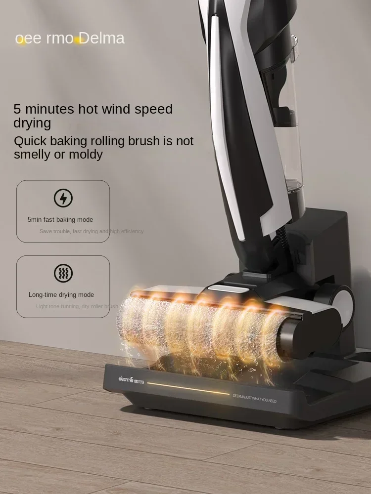 Original  DEERMA Floor washing machine P20Pro extended edge suction mop household wireless large suction smart mop