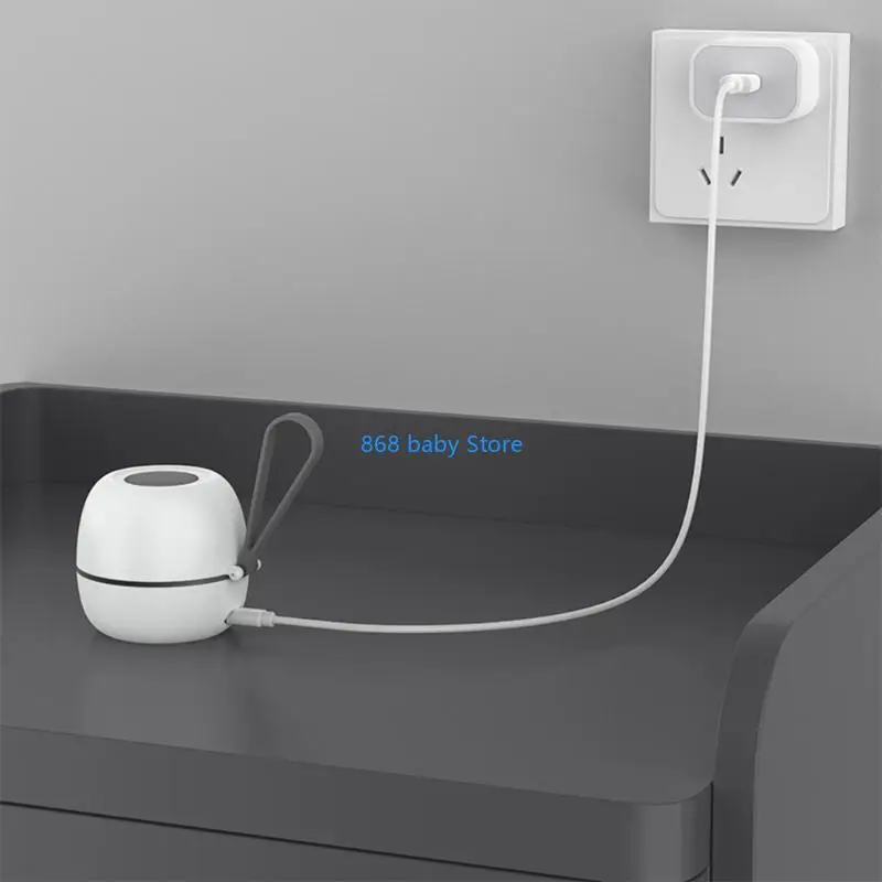 Almacenamiento portátil para chupete bebé 29EE, tecnología avanzada, limpieza efectiva, uso práctico, luz LED integrada 2