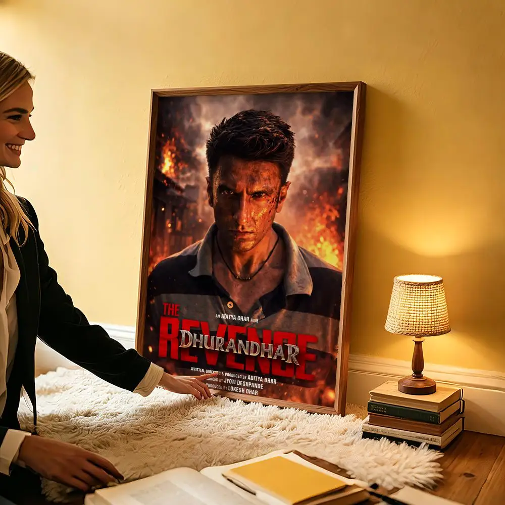 Movie Dhurandhar The Revenge Poster Wall Art Print Poster Decorative Mural Home Decor Gift Unframed